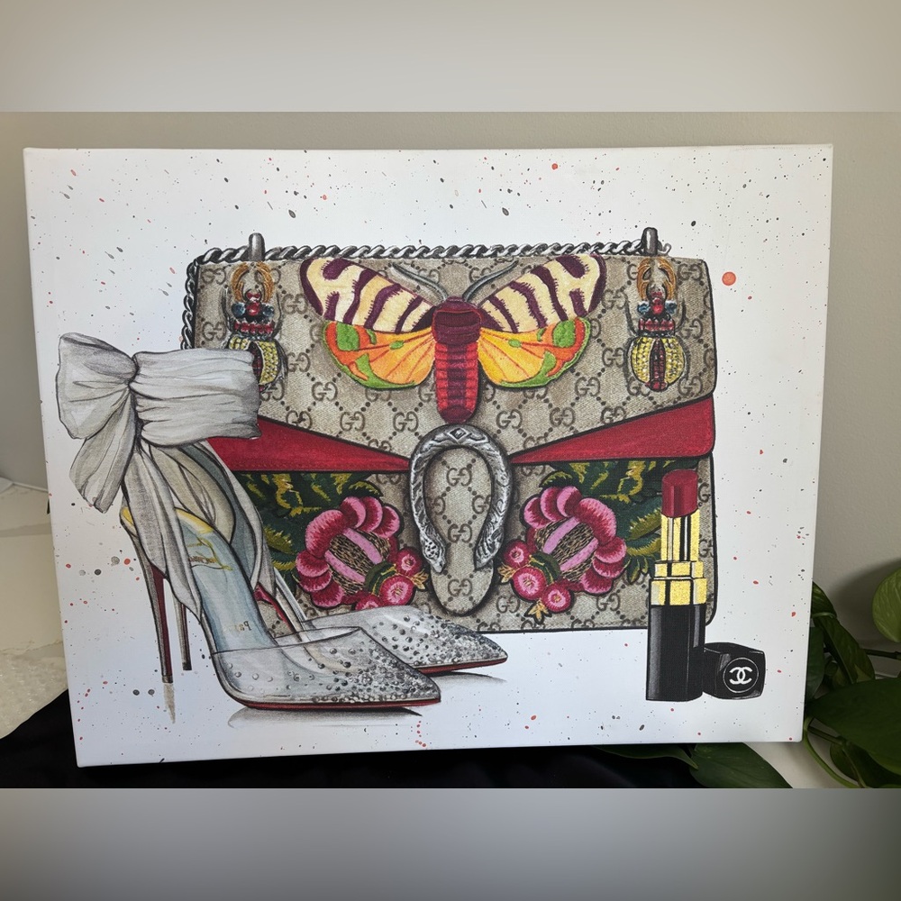 Lux inspired canvas